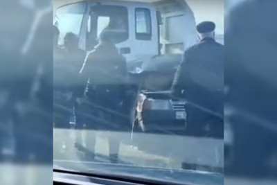 Bakıda yük avtomobili “VAZ”la toqquşub