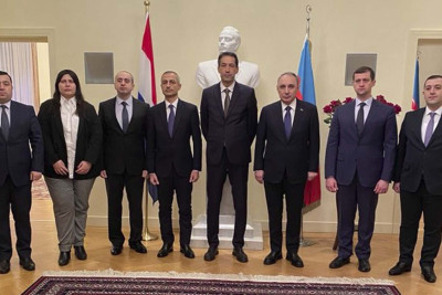 Baş prokuror Kamran Əliyev Niderlanda səfər edib