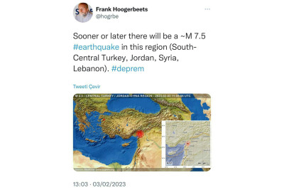 Hollandiyalı seysmoloqa Peyğəmbər adı verilib