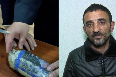 Abşeronda 2 narkotacirdən 2 kiloqram heroin götürülüb