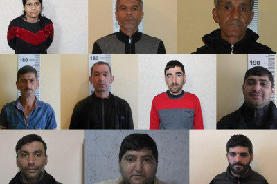Ağdaşda müxtəlif cinayətlər törətmiş 10 nəfər saxlanılıb - FOTO