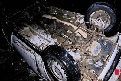 Sabirabadda yük avtomobili su arxına aşdı, 1 nəfər öldü