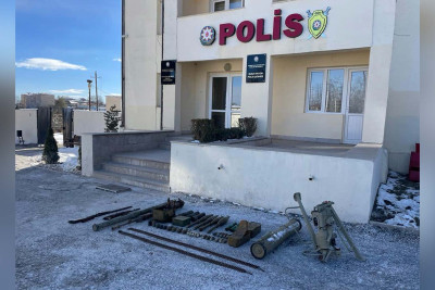 Şuşada silah-sursat aşkar edilib