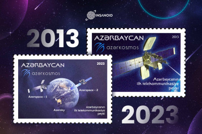 Azərbaycanın ilk kosmik peyki “Azerspace-1”in orbitə buraxılmasından 10 il ötür