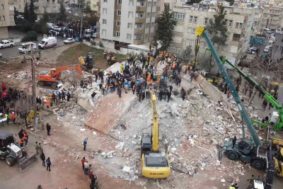 Türkiyədə zəlzələdə ölənlərin sayı 6234 nəfərə çatıb