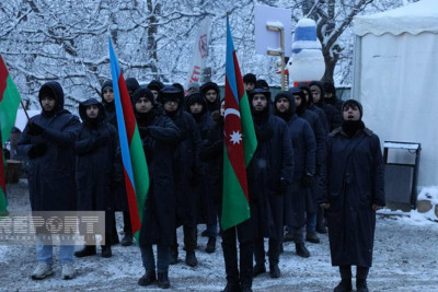Xankəndi-Laçın yolunda aksiyanın 61-ci günüdür