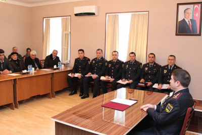 Naxçıvanın daxili işlər naziri sakinlərin müraciətlərini dinləyib