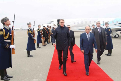 Rumıniya Prezidenti Azərbaycanda rəsmi səfərdədir