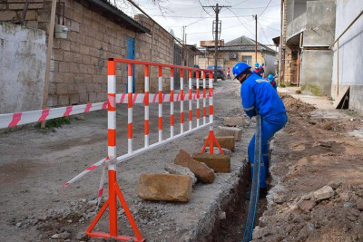 Naxçıvan şəhərinin içməli su problemi həll olunur