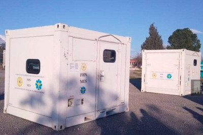 FHN-in səhra hospitalı zəlzələ baş verən ərazidə fəaliyyətə başlayıb