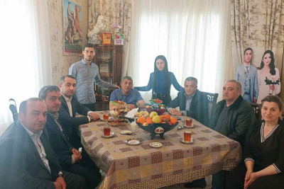 İcra başçısı Novruz bayramı günlərində şəhid ailələrini ziyarət edib