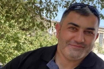 Gəncədə şəhid Orxan Əsgərovun 40 mərasimi keçirilib