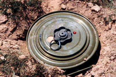 Lənkəranda 8 ədəd tank əleyhinə mina tapılıb