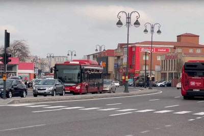 Bakıda bu yolda dəyişiklik edilib