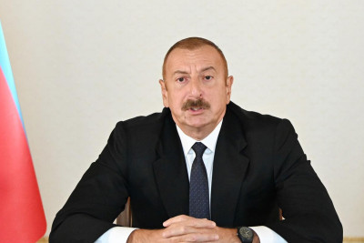 Prezident İlham Əliyev Gürcüstanın müdafiə nazirini qəbul edib