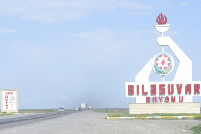 Biləsuvar sakini polis şöbəsinin yaxınlığında özünü yandırmağa cəhd edib