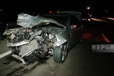 Tovuzda avtomobil qəzası olub, ölən və xəsarət alan var