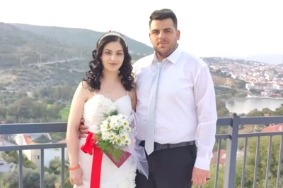 Zəlzələdən sağ çıxan cütlük evləndi
