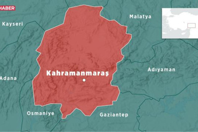Türkiyənin Kahramanmaraş vilayətində 4,5 bal gücündə zəlzələ olub
