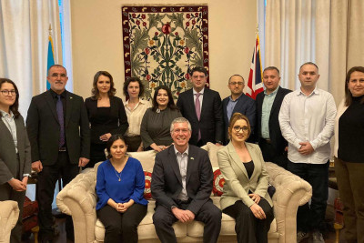 Britaniya səfiri azərbaycanlı jurnalistləri qəbul edib