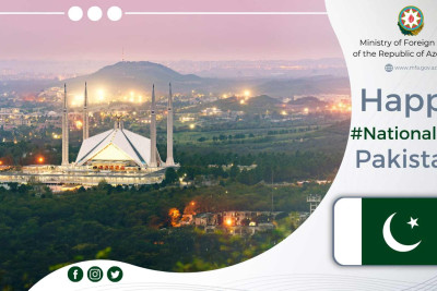 Azərbaycan Pakistana təbrik göndərib