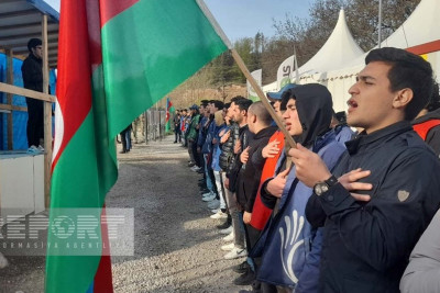 Xankəndi-Laçın yolu: Ekofəalların aksiyası 134 gündür yüksək fəallıqla davam edir