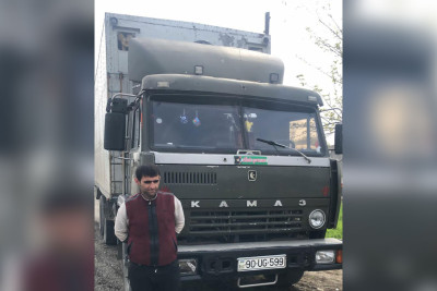 Ağsuda narkotikin təsiri altında “KamAZ” sürən şəxs saxlanılıb