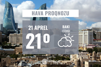 Sabah ölkənin bəzi yerlərində 21°-dək isti olacaq