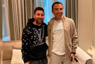 Azərbaycanlı iş adamı Messinin qonağı olub