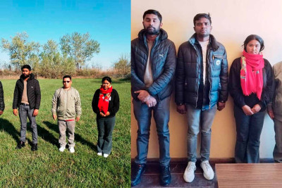 Azərbaycandan Gürcüstana qanunsuz keçmək istəyən əcnəbilər və azərbaycanlı bələdçi saxlanılıblar