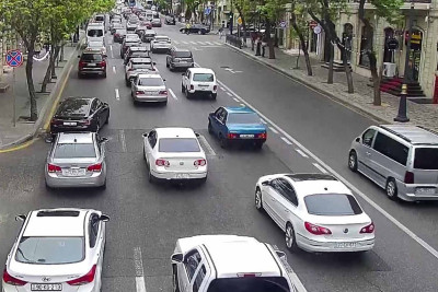 Bakıda tıxacın müşahidə olduğu yollar - SİYAHI