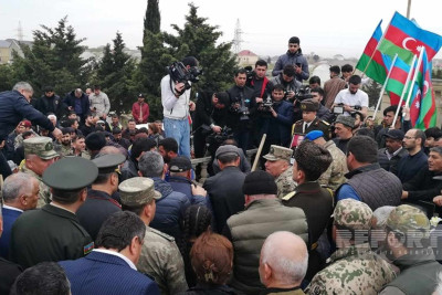 Ötən gün erməni təxribatı nəticəsində şəhid olan Vidadi Zalov dəfn olunub