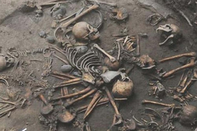 Ağdamda insan skeletinə bənzər sümüklər aşkarlanıb