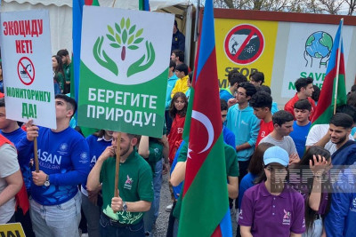 Azərbaycanlı ekofəalların Laçın-Xankəndi yolunda keçirdikləri etiraz aksiyası müvəqqəti dayandırılır