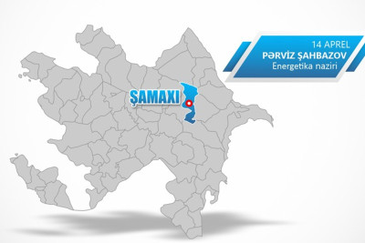 Energetika naziri Şamaxıda vətəndaşları qəbul edəcək
