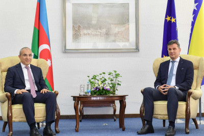Mikayıl Cabbarov Bosniya və Herseqovinanın Baş naziri ilə görüşüb