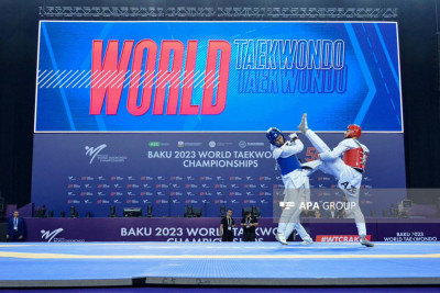Azərbaycan taekvondoçusu dünya çempionatına qələbə ilə başlayıb