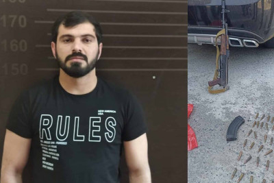 Beyləqan sakinində "Kalaşnikov" aşkarlanıb