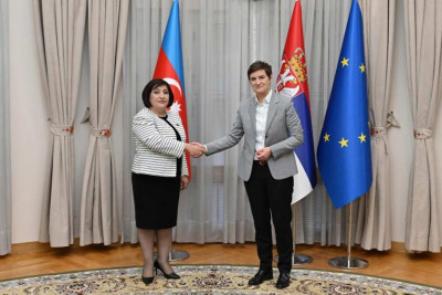 Sahibə Qafarova Serbiyanın Baş naziri ilə görüşüb