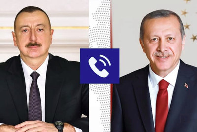 İlham Əliyev Rəcəb Tayyib Ərdoğanı təbrik edib