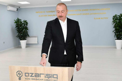 Şuşa Elektrik Şəbəkələrinin İnnovativ Texnologiyalar Mərkəzinin açılışı olub