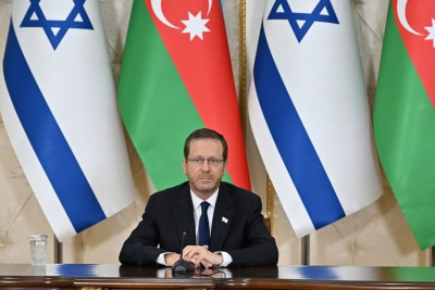 İsrail Prezidenti İsxak Hersoqun Azərbaycana rəsmi səfəri başa çatıb