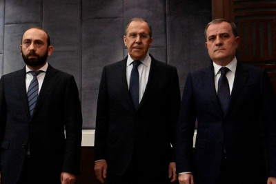 Moskvada Azərbaycan, Rusiya və Ermənistan XİN başçılarının görüşü başlayıb