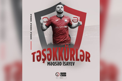 "Qəbələ" klubu futbolçusu ilə vidalaşıb