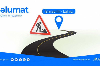 İsmayıllı-Lahıc-Burovdal avtomobil yolunda hərəkət bərpa olunub