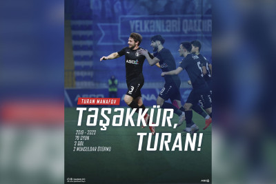 "Səbail" daha bir futbolçusu ilə vidalaşıb