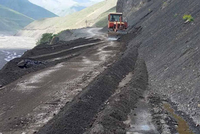 Quba-Xınalıq yolunda hərəkət bərpa olunub