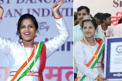 Hindistanlı qız 5 gün rəqs edərək “Ginnesin Rekordlar Kitabı”na düşüb