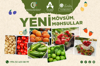 Bakı: “Kənddən Şəhərə” həftəsonu yarmarkası keçiriləcək