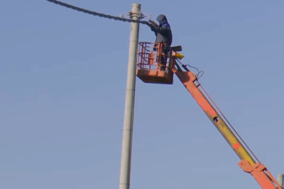Kürdəmirin 7 kəndinin elektrik şəbəkəsi yenilənir